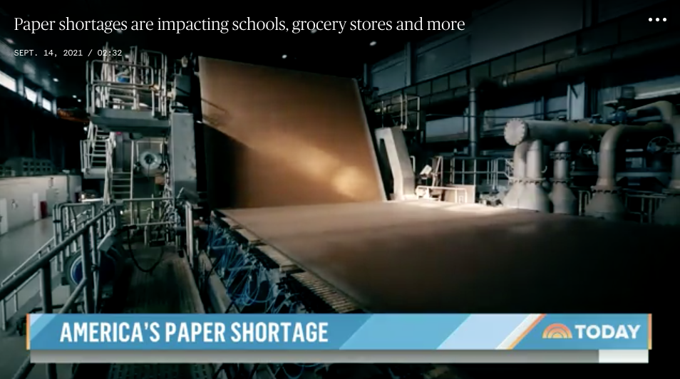 Paper Shortage