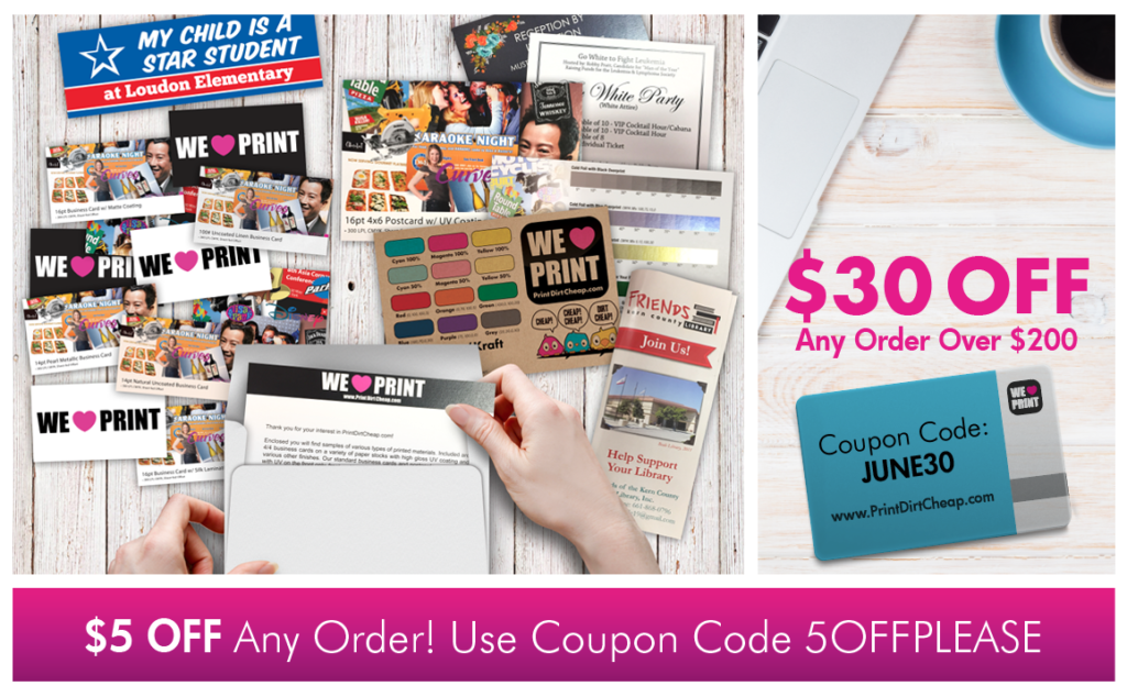 June Savings!! PrintDirtCheap Blog